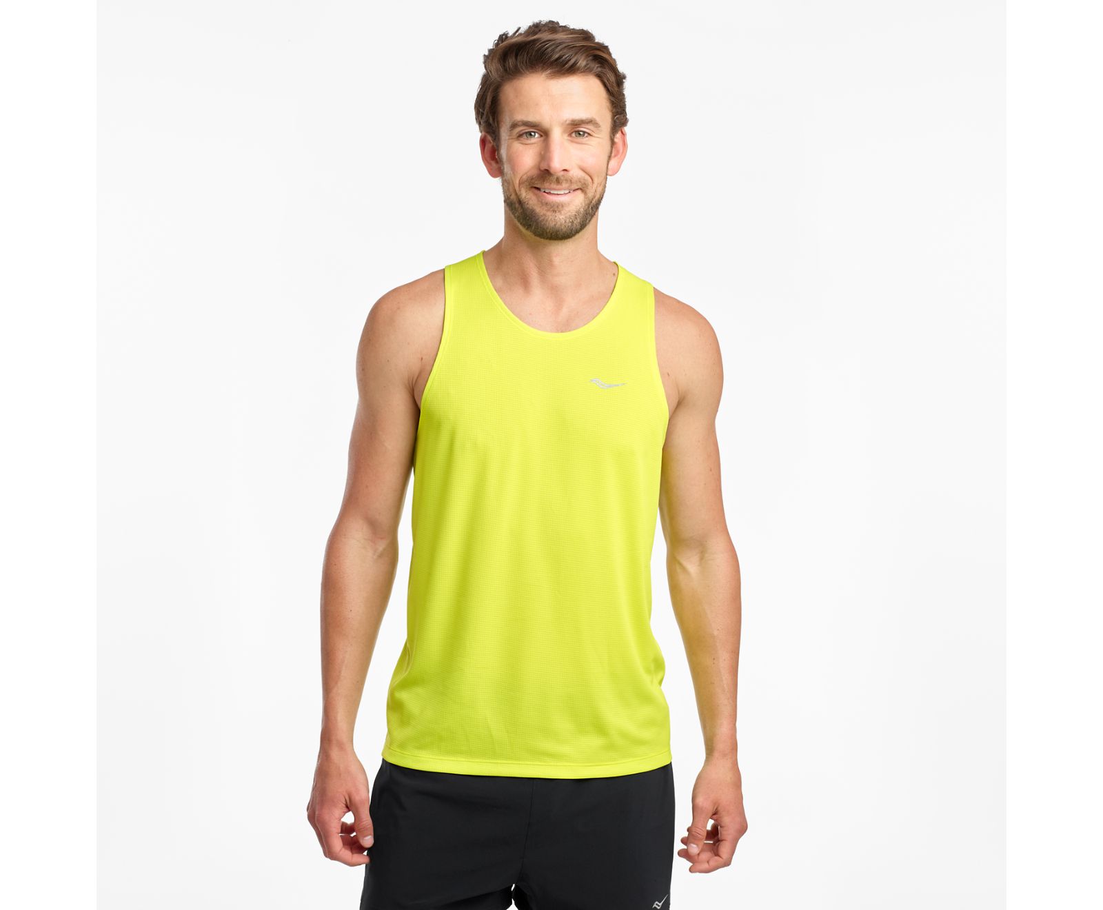 Saucony Stopwatch Singlet Men's Tanks Rose | Canada 668KORI